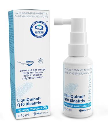 Liquiquinol Q10 Bioactive - Liquid Ubiquinol 50 ml | Highest Bioavailability Coenzyme Q10 - Buy Online on GoSupps.com