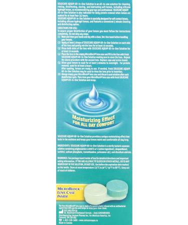 Solocare Aqua All in One Contact Lens Solution 360-Milliliter - Buy Online on GoSupps.com