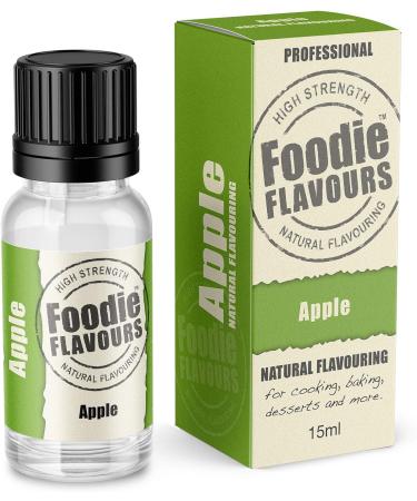 Apple Natural Food Flavouring 15ml - Foodie Flavours - Buy Online on GoSupps.com