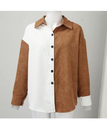 Gefomuofe Blouse Women's Loose Tunic Large Sizes Pullover Tops Long Blouse Shirt Summer Shirt Blouse Button Down Shirts Tunic Casual V-Neck Tops Elegant Plain Office Blouses Office Shirt A White XL - Buy Online on GoSupps.com