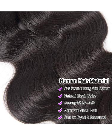12A Brazilian Body Wave Human Hair Bundles - 16 18 20 Inch - Unprocessed Virgin Hair - Buy Online on GoSupps.com