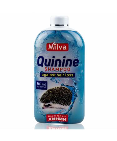 Milva Chinine Shampoo against hair loss 500ml |For better hair growth hair loss shampoo for men and women hair rumbling hair shampoo with quinine hair care for multi-hair on the head 500 ml (1 Pack)