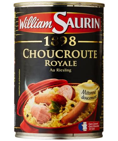 WILLIAM SAURIN Sauerkraut Royale Riesling 400g