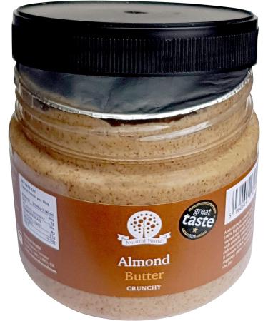 Nutural World - Crunchy Almond Nut Butter (1kg) Great Taste Award Winner - 100% Pure - single ingredient & Smooth Cashew Nut Butter (1kg) - Great Taste Award Winner - 100% pure single ingredient - Buy Online on GoSupps.com