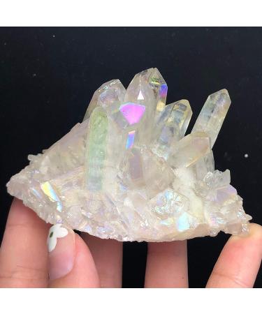 Natural White Crystal Clear Cluster Original Quartz Specimen Rock Raw GemDecor - Buy Online on GoSupps.com