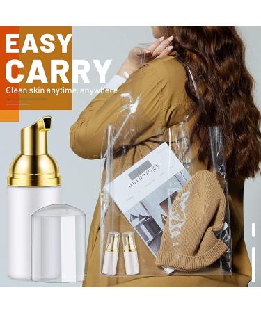 Tiamu 10pcs Empty Foam Dispensers - 30ml Plastic Lotion Pumps for Perfumes Hand Soap Shower Gel Essential Oils & Makeup - Buy Online on GoSupps.com