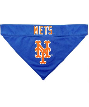 MLB New York Mets Reversible Dog Bandana - Small/Medium | Team Color 1 - Buy Online on GoSupps.com
