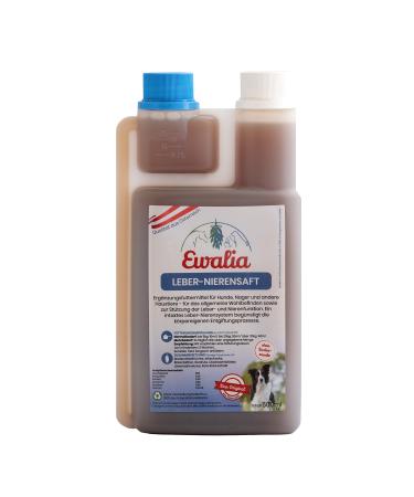NEW!Ewalia liver -renal juice for dogs - natural support for liver & kidney - a contribution to holistic health - developed with veterinarians 100% pure - 500ml