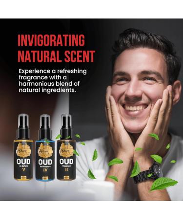 the shave factory After Shave Cologne - a fragrant essence for perfect aftershave care for a long-lasting feeling of freshness and comfort (1.69 fl. oz (50ml) Oud V Du Sahara) Oud V Du Sahara 1.69 Fl Oz (Pack of 1) - Buy Online on GoSupps.com