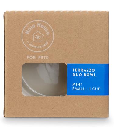 Jonathan Adler Now House Mint Terrazzo Ceramic Dog Bowl - Small/Medium | Pet Supplies & Accessories - Buy Online on GoSupps.com