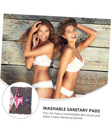 Reusable Cotton Menstrual Pad with Charcoal Fibre - Aunt Towel for Outdoor Use - Buy Online on GoSupps.com