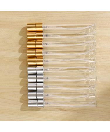 Jeenuuder 10 Pieces/10ML Refillable Parfum Portable Perfume Bottle with Aluminium Pump - Buy Online on GoSupps.com