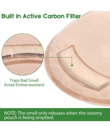 LotFancy 10 PCS Colostomy Bag - One Piece Drainable Pouches for Ostomy Care (Pack of 10) - Buy Online on GoSupps.com