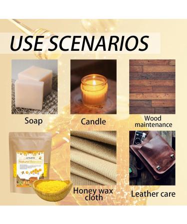 Furniture Wax Furniture Finish Wax Wood Polisher Beeswax Paste Wax for Woodwork Sofa Chairs Cabinets Tables Pochy - Buy Online on GoSupps.com