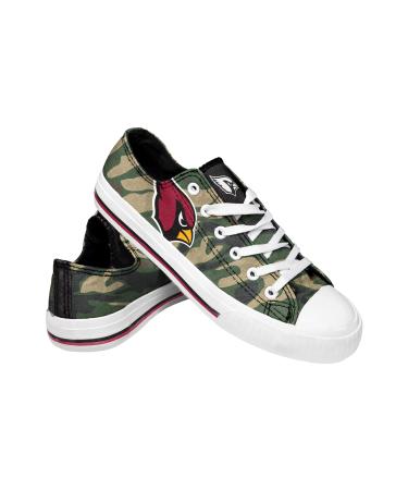 Arizona Cardinals NFL Womens Camo Low Top Canvas Shoes - 9