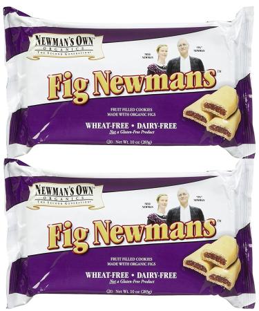 Newmans Own Organic Wheat Free Fig Cookie Bar, 10 oz, 2 pk