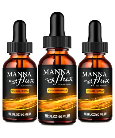 Manna flux Drops Mannaflux Support Supplement Liquid Drops - Maximum Strength Manna Flux Health & Wellness Drops Mannaflux All Natural Formula Manna Flux Liquid Drops Reviews (3 Pack)