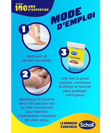 Scholl Foot Cream for Cracked Heels - 24-Hour Protection 60 ml - Heal & Repair Fissured Skin - Buy Online on GoSupps.com