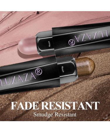 Shop Neutral Eyeshadow Stick Set - 6PCS Metallic & Matte Cream Shades for Stunning Eyes - Buy Online on GoSupps.com