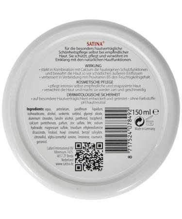 Buy Satina Creme 150 ml - Hydrating & Nourishing Formula | Fast International Shipping - Buy Online on GoSupps.com