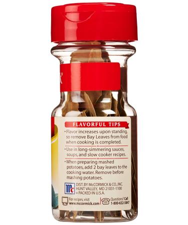 McCormick Bay Leaves 0.12 oz - Natural and Fragrant Spice for Cooking - Buy Online on GoSupps.com