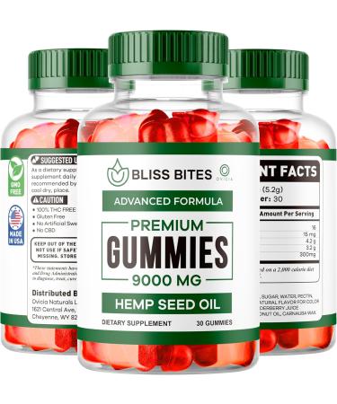 Bliss Bites Gummies Official Bliss Bite Gummy Formula Reviews 30 Gummies for 1 Month - Buy Online on GoSupps.com