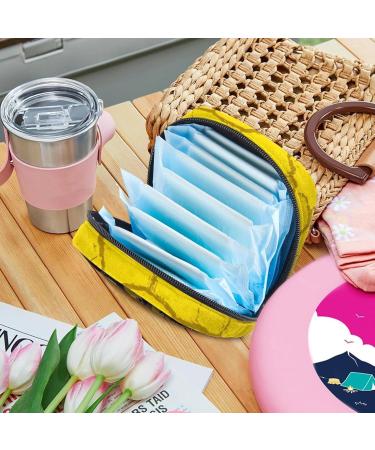 MUOOUM Women's Halloween Eye Pattern Storage Bags | Portable Menstrual Cup & Pad Bags for Teens & Women - Color 6 - Buy Online on GoSupps.com