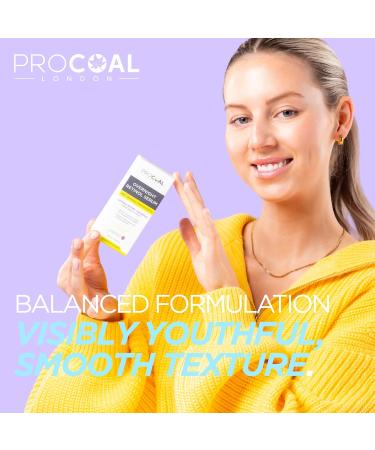 Procoal Overnight Retinol Serum 3% - High Strength Face Serum with Bisabolol & Paracress Extract - 30ml - Vegan & Cruelty-Free - Made in UK - Buy Online on GoSupps.com