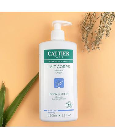 Cattier Paris Organic Body Milk with Aloe Vera & Onagre | 500 ml Hydrating Soothing Skincare for All Skin Types International Shipping Available - Buy Online on GoSupps.com