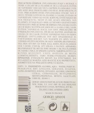 GIORGIO ARMANI Acqua Di Gio Men Eau de Toilette 3.4 oz - Refreshing Fragrance - Buy Online on GoSupps.com