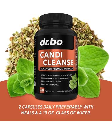 Candi Cleanse Support Supplement Pills - Probiotic Complex for Overgrowth Balance - Natural Herbal Blend for Women & Men - Buy Online on GoSupps.com