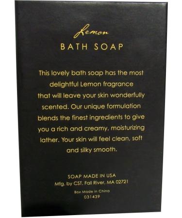 Buy Commonwealth Lemon Bath Soap 12 Oz - Refreshing Luxury for International Shipping - Buy Online on GoSupps.com