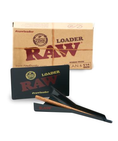 RAW Cone Loader for 1  Size & Lean Size Pre Rolled Cones - Easily fill up your RAW Pre Rolled Cones & Rolling Papers No Expertise Required