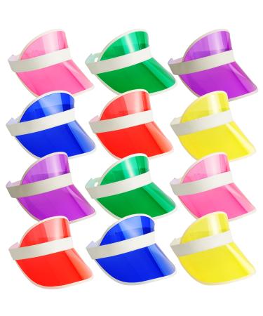 Bramble 12 Sun Visors 80s 90s Retro Sun Visors - Peaked Caps Neon Colors Caps - Buy Online on GoSupps.com