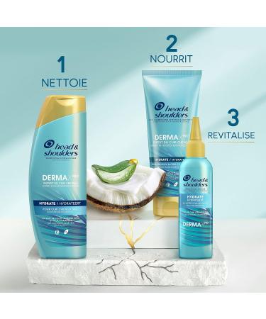 Head & Shoulders DERMAxPRO by Head & Shoulders HYDRATE Rinse-Off Treatment Cream For Dry Scalp With Hyaluronic Acid 72H Hydration For Dry Scalp 6x145 ml - Buy Online on GoSupps.com