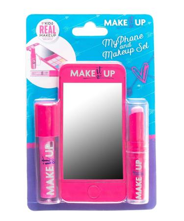 Girls Makeup Palette with Mirror | Super Chic iPhone Compact for Ages 6 - Buy Online on GoSupps.com