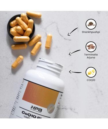 Nature's Pure Blend COQ10 Plus - Premium Nutritional Supplements for Heart Health Blood Pressure Support Energy Boost Antioxidant Protection & Immune Support - Shop Internationally - Buy Online on GoSupps.com