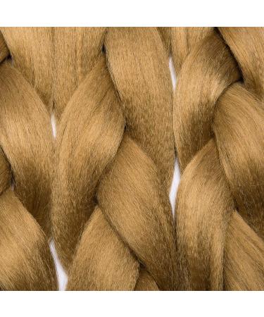 SEGO 5 Packs Crochet Braids - 24 Inch Afro Synthetic Hair in Honey Blonde | Durable & Stylish Hair Extensions - Buy Online on GoSupps.com