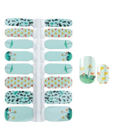WOKOTO Unicorn Nail Art Stickers Set - 5 Self-Adhesive Sheets with Nail File | Manicure Decals and Wraps for Perfect Nail Designs - Buy Online on GoSupps.com
