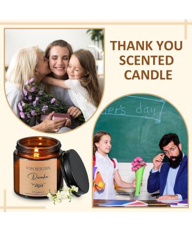 BBto 3 Piece Thank You Gift for Women | Lavender Soy Wax Fragrance Candles in Glass - Perfect Aromatherapy Gift - Buy Online on GoSupps.com