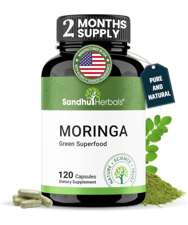 SANDHUHERBALS Shilajit Bundle with Moringa | Capsules for Men & Women | Supports Energy Immune Skin & Gut Health - Buy Online on GoSupps.com