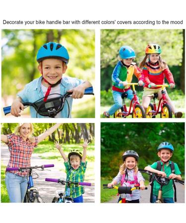 Pink Tassel Streamers Bike Handle Grips for Kids | Non-Slip Bicycle Handlebar Cover for Mountain Bike & Scooters | Cycling Replacement Parts - Buy Online on GoSupps.com