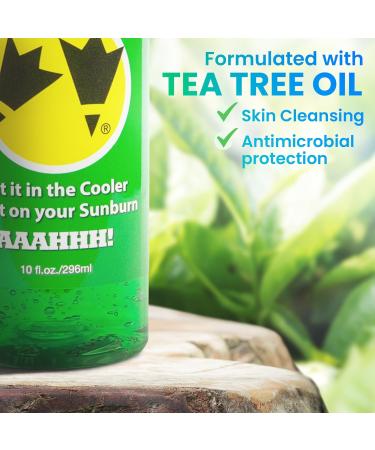 Rubber Ducky Cooler Gel - Soothing Aloe Vera Gel for Sunburn Relief | Fast Absorbing Vegan After Sun Care with Vitamin E & Tea Tree Oil | 10 oz - Buy Online on GoSupps.com