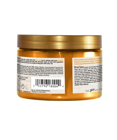 Maui Moisture Coconut Oil Curl Smoothie 12 oz - Silicone-Free Styling Cream for Tight Curls - Vegan & Paraben-Free - Buy Online on GoSupps.com