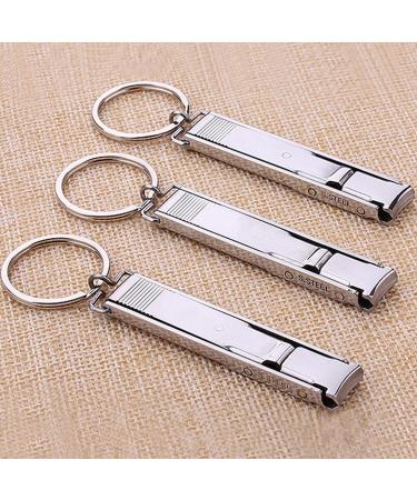 Finger Nail Clip | Manicure Nail Cutter for Thick Nails - Nail Clipper Set - Nail Clippers with Nail File | Curved and Bevel Trimmer for Toenail Fingernail | Clippers for Natural Finger Nails - Buy Online on GoSupps.com