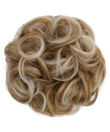 BARSDAR Haar Pirt Dott Hairgumisures - Premium Hair Extensions Welly Unordered Dutt Hair Node Power Tail for Women - 40G 27T60 | Strawberry Blond & Platinblond - International Shipping Available - Buy Online on GoSupps.com