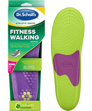 Dr. Scholl's Athletic Fitness Walking Insoles for Women (Sizes 6-11) & Men (Sizes 8-14) - Comfort & Support - Buy Online on GoSupps.com