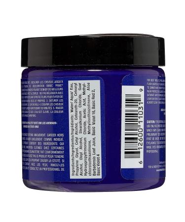 MANIC PANIC Ultra Violet Hair Dye 4 Fl Oz - Vegan Semi Permanent Hair Color - Blue Toned Violet Shade for Men & Women - PPD & Ammonia-Free - Buy Online on GoSupps.com