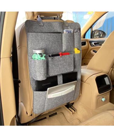 Firschoie Autositz Organizer - Durable Felt Backrest Protector & Car Seat Organizer with Adjustable Straps - Anti-Kick Protection for International Shipping - Buy Online on GoSupps.com