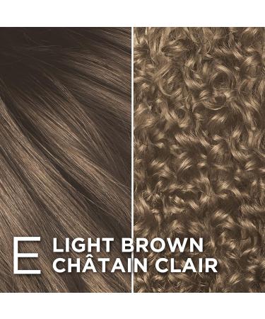 L Or al Paris Excellence Cr me Permanent Hair Color E Light Brown 100% Grey Coverage Hair Dye 1 EA (Packaging May Vary) E Light Brown Cream formula - Buy Online on GoSupps.com